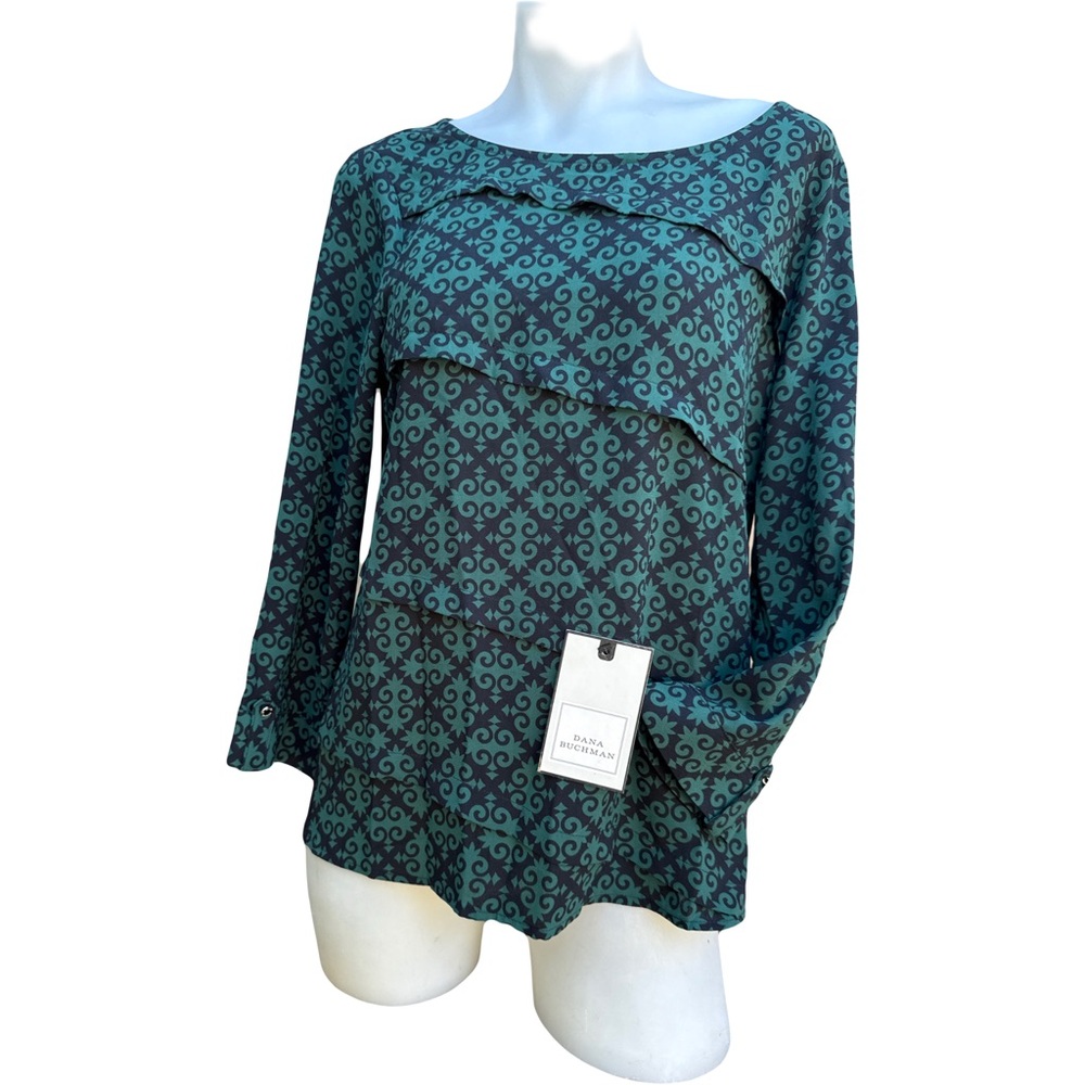 Dana Buchman Green and BlackTop M